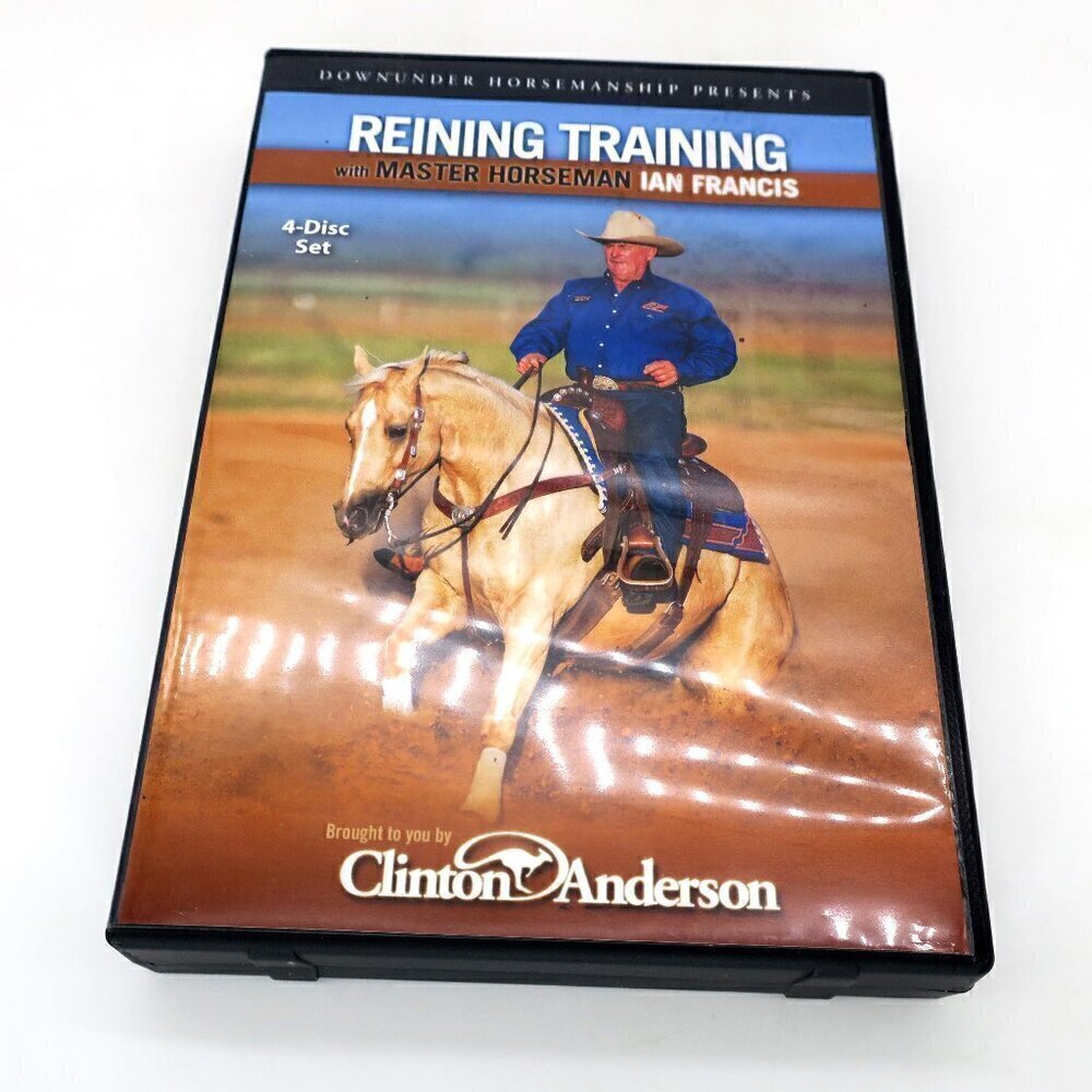Downunder Horsemanship 4 DVD Set Clinton Anderson Ian Francis Reining Training